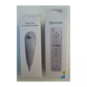 Комплект Wii Дистанционно + Wii Нунчук контролер / Wii Remote controller + Wii Nunchuk