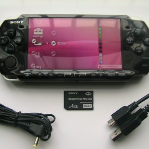 PSP 3004 BLACK, CFW 6.60 + 4 GB КАРТА