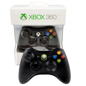 Безжичен Джойстик за Xbox 360 Wireless Gamepad Black