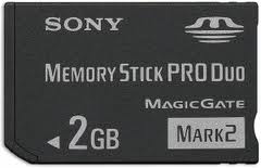 SONY Memory Stick Pro DUO 2GB