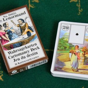 Карти за гадаене • Mlle Lenormand Cartomancy Deck от Piatnik®