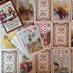 Карти за гадаене • Mlle Lenormand Cartomancy Deck от Piatnik®