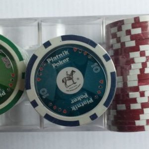 Покер Чипове 100 броя  • Piatnik® Poker High Gloss Chips 100