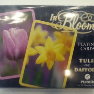 Луксозни Карти за игра Piatnik® – In Bloom – Tulip & Daffodil