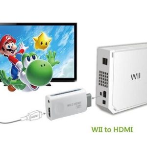 Адаптор # Преходник AV към HDMI за Nintendo Wii