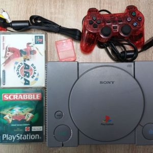 PS1 # Playstation # PSX + 2 Оригинални Игри и Карта памет