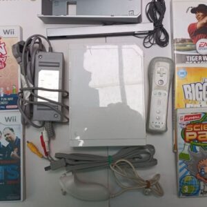 Nintendo Wii # RVL – 001 Игрова Конзола + Сет с 5 Оригинални Игри