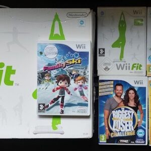 Nintendo Wii Fit Фитнес Дъска + Сет с 7 Оригинални Игри