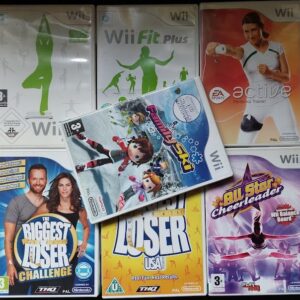 Nintendo Wii Fit Фитнес Дъска + Сет с 7 Оригинални Игри