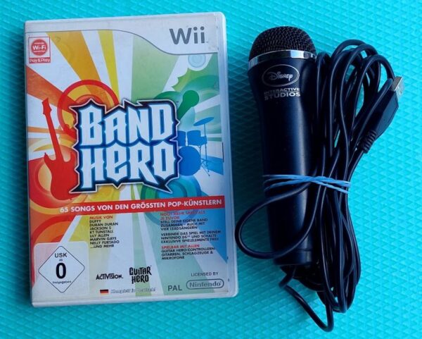 Жичен Микрофон Disney за Nintendo Wii