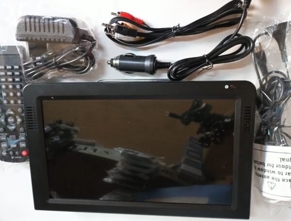 Преносим Ултра Тънък Телевизор TFT-LED TV # 10" инча с DVB-T / T2