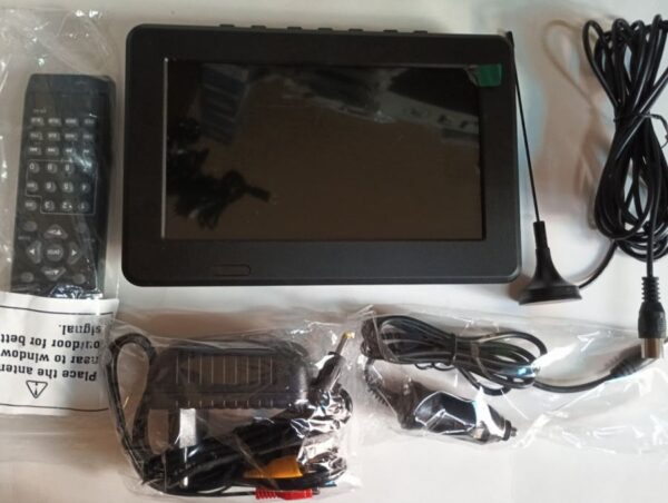 Портативен Ултра Тънък Телевизор TFT-LED TV # 7" инча с DVB-T / T2