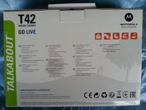 Комплект 3 броя Уоки Токи # MOTOROLA TALKABOUT T42 TRIPLE SET - Image 2