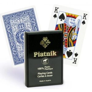 Карти за игра Piatnik® 100% Пластик # Единично тесте с 55 листа