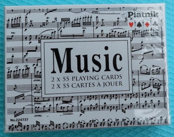 Луксозни Карти за игра Piatnik® - Musical Note