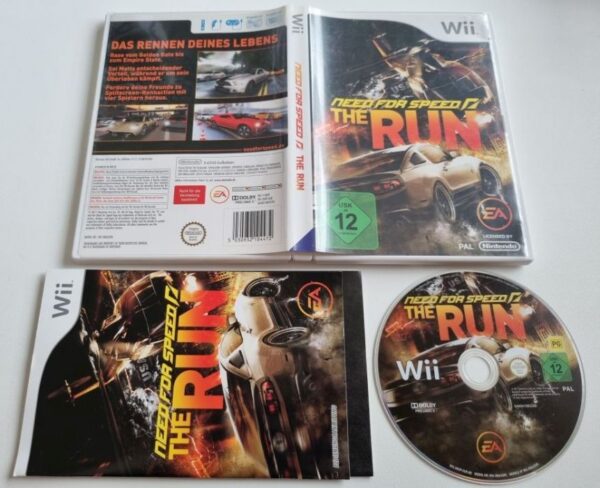 Оригинална Игра: Need for Speed # The Run за Wii