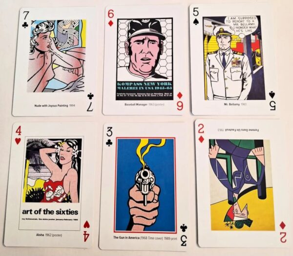 Карти за Игра Piatnik® - Roy Lichtenstein! - Image 3