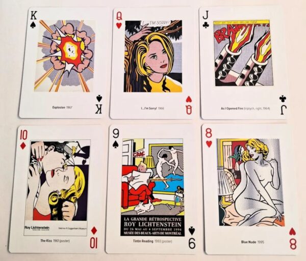 Карти за Игра Piatnik® - Roy Lichtenstein! - Image 2