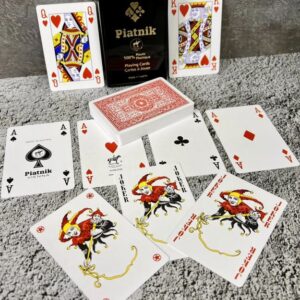 Карти за игра Piatnik® 100% Пластик # Единично тесте с 55 листа