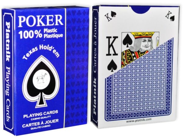 Карти за игра Piatnik® 100% Пластик # Texas Hold'Em Poker, Jumbo and Peek Indexes - Image 2
