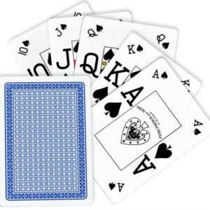 Покер карти за игра • Economy Texas Hold’Em от Piatnik®, Jumbo Index, 100% Пластик