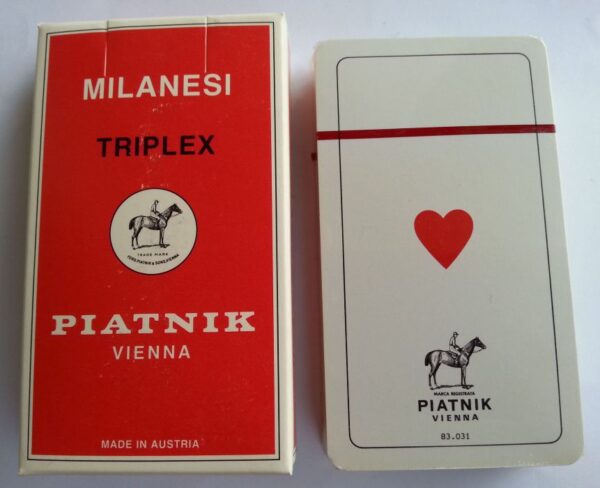 Традиционна Италианска игра • Piatnik® Карти за Scopa – Genovesi # Milanesi # Napoletane - Image 4