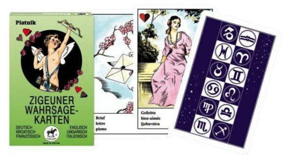 Карти за гадаене • Gypsy Fortune Telling Cards Deck от Piatnik®