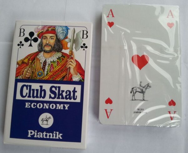 Юбилейни карти за игра Piatnik® # Германска серия: Club Skat 33 Economy No.1804 - Image 2