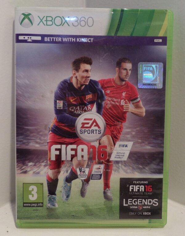 Оригинална Игра # FIFA 16 за Xbox 360