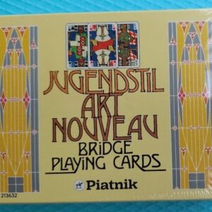 Луксозни Карти за игра Piatnik® – Jugendstil Art Nouveau