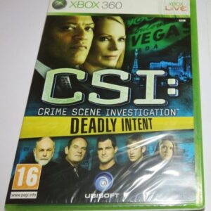 Оригинална Игра # CSI: Deadly Intent за Xbox 360