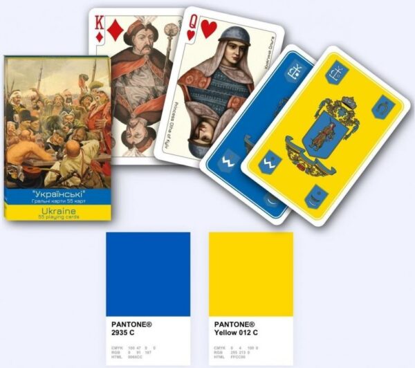 Юбилейни карти за игра Piatnik® # Руска серия: Ukraine No.1341 - Image 2