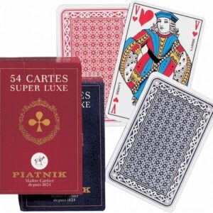 Юбилейни карти за игра Piatnik® # Френска серия: Bridge Jeu 54 cartes No.1444