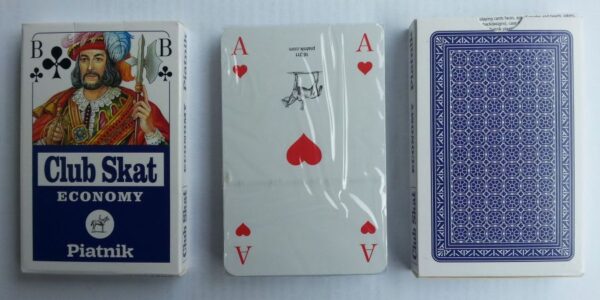 Юбилейни карти за игра Piatnik® # Германска серия: Club Skat 33 Economy No.1804