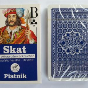 Юбилейни карти за игра Piatnik® # Германска серия: Club Skat 32 – Big Index No.1803