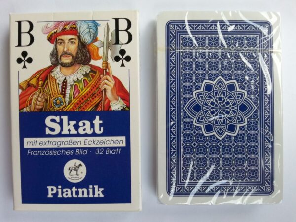 Юбилейни карти за игра Piatnik® # Германска серия: Club Skat 32 - Big Index No.1803 - Image 2