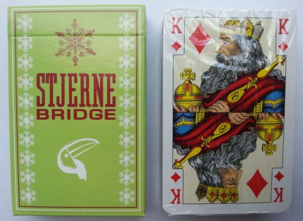 Юбилейни карти за игра Piatnik® # Датска серия: STJERNE BRIDGE No.1412