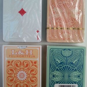 Юбилейни карти за игра Piatnik® # Финландска серия: ‘L & H’ PELIKORTTEJA – SPELKORT No.1448