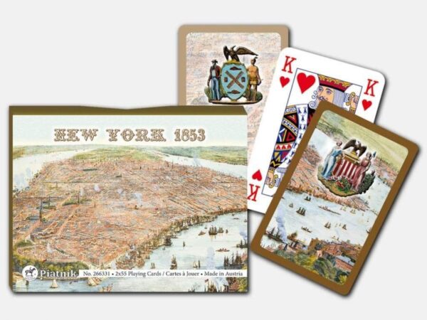 Луксозни Карти за игра Piatnik® - New York 1853