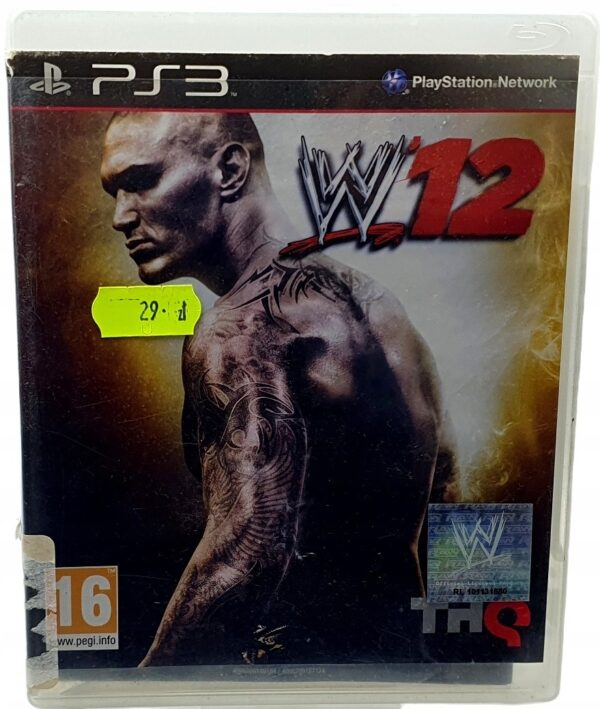 WWE # W12 за ПС3 / PS3 / PlayStation 3