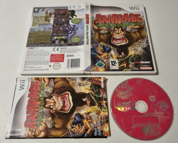 Оригинална Игра: Rampage - Total Destruction за Wii