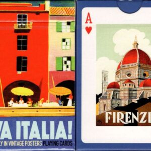 Карти за Игра Piatnik® – Viva Italia & Vintage Italy Travel Posters