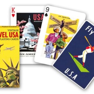 Карти за Игра Piatnik® – Vintage & Travel USA