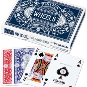 Двойно Тесте Карти за Игра Piatnik® • Wheels & Deck: No.2392