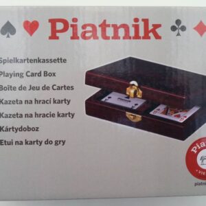 Кутия за съхранение на карти за игра Piatnik® – LUX & Луксозна