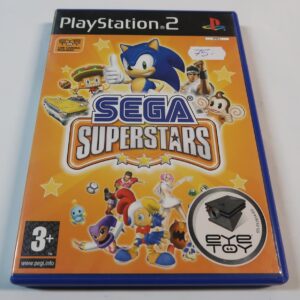 Оригинална Игра & SEGA SuperStars за Камерата Eye Toy за ПС2 # PS2 # Playstation 2