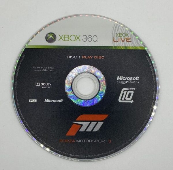 Оригинална Игра # Forza Motorsport 3 [EU – Само Диск 1 & Play disc] за ...