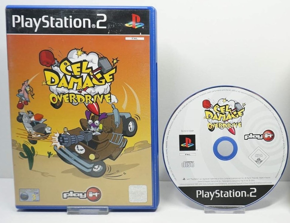 Cel Damage & Overdrive за ПС2 # PS2 # PlayStation 2