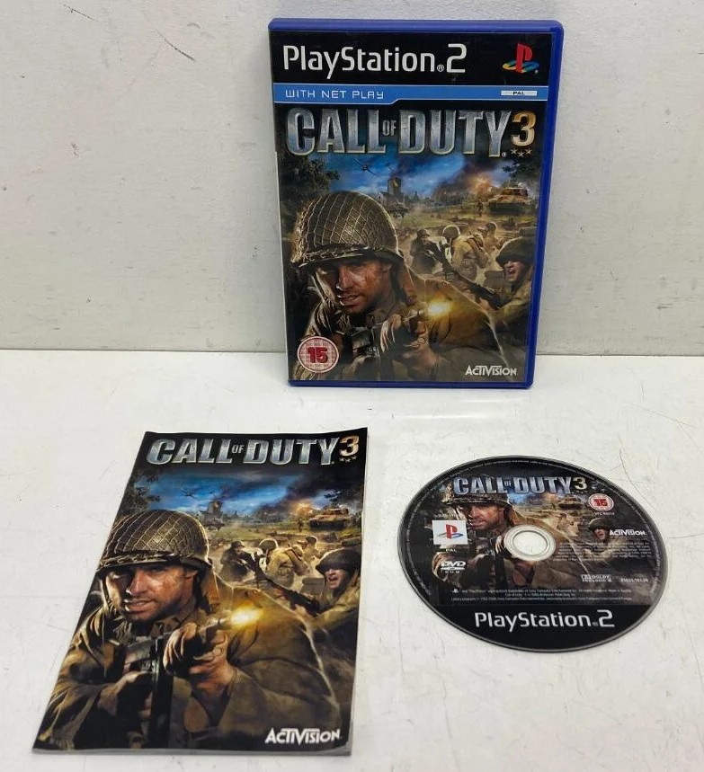 Call of Duty 3 за ПС2 # PS2 # PlayStation 2