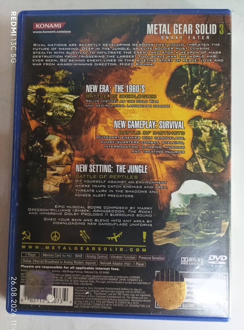 Metal Gear Solid 3 & Snake Eater за ПС2 # PS2 # PlayStation 2 - Image 2